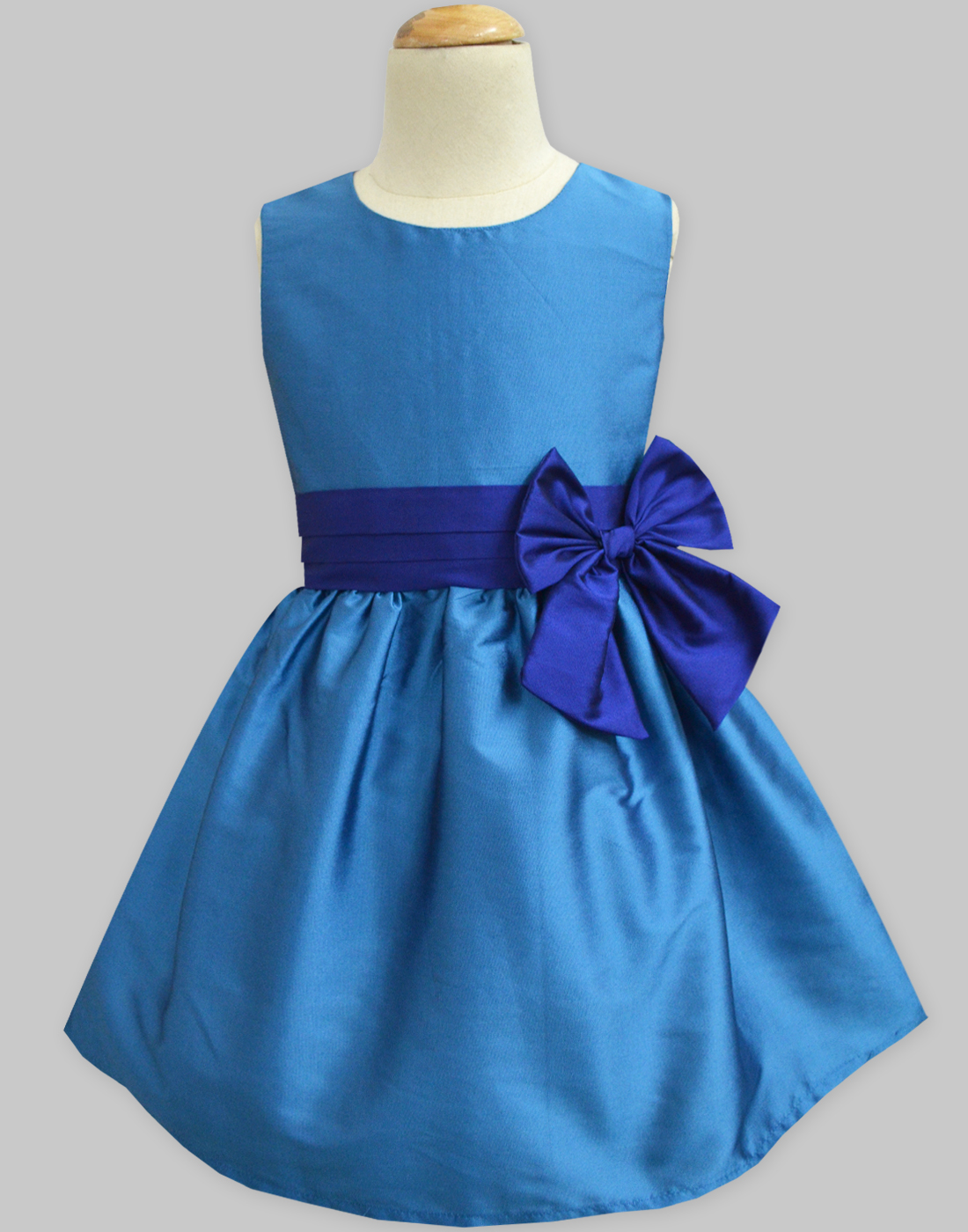 Turquoise-Royal Blue Penelope Dress - A.T.U.N.