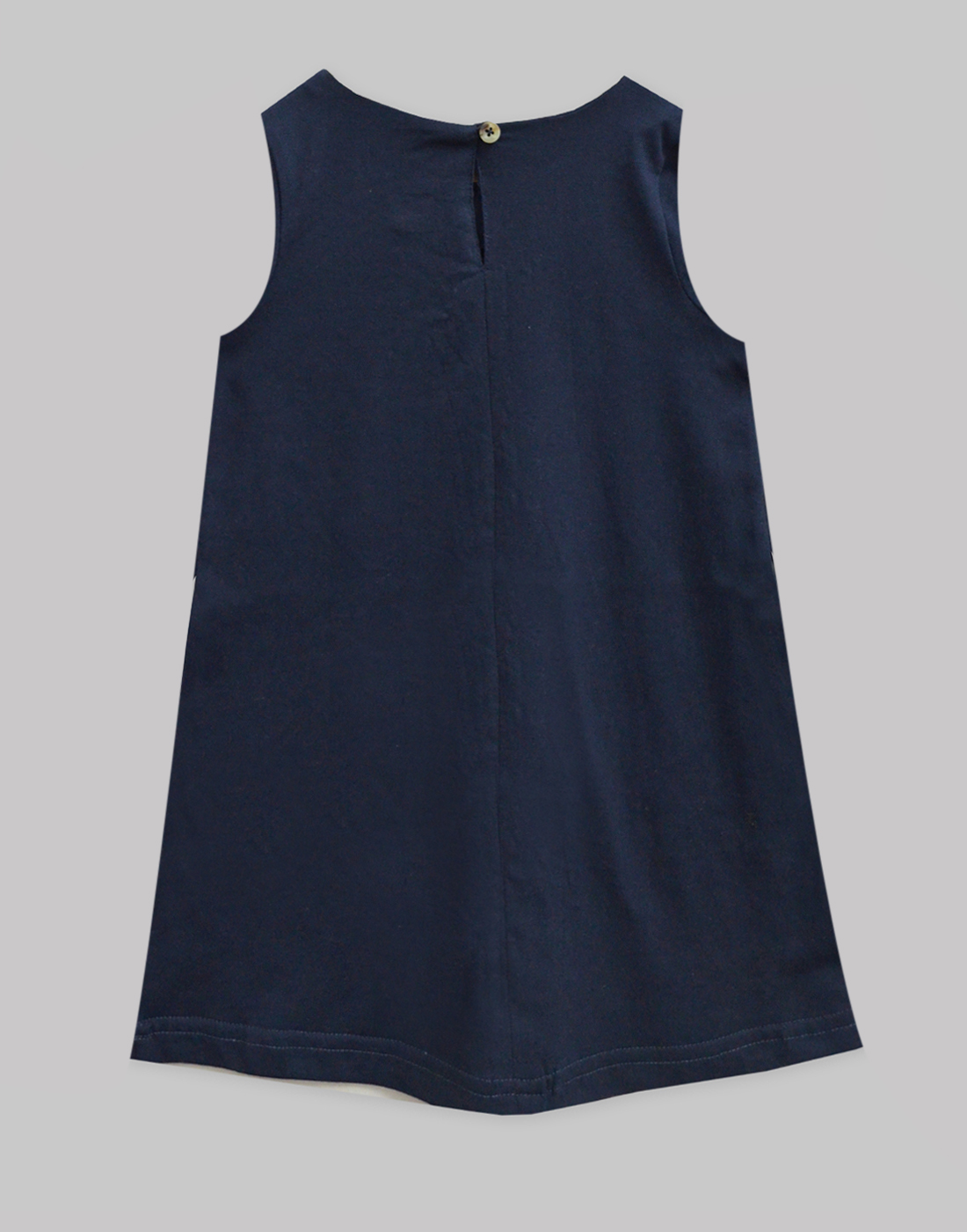 Navy with Red Bow Suzy Dress - A.T.U.N.