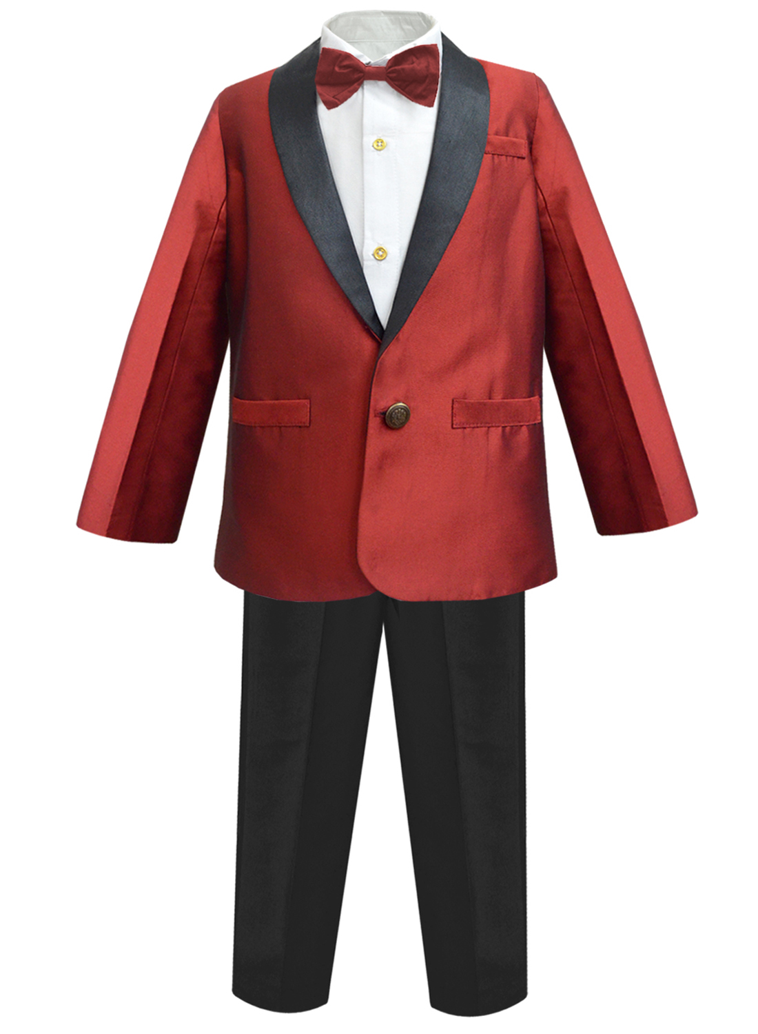 Toddler Suits for Boys Tuxedo Suit Boys' Ring Bearer Suits Black Kids  Wedding Outfit Boys Dress Clothes Dress Up Size 12 - Walmart.com