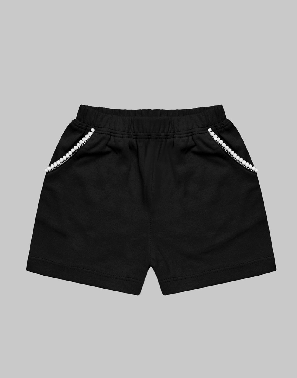 Black Jersery Boho Shorts - A.T.U.N.