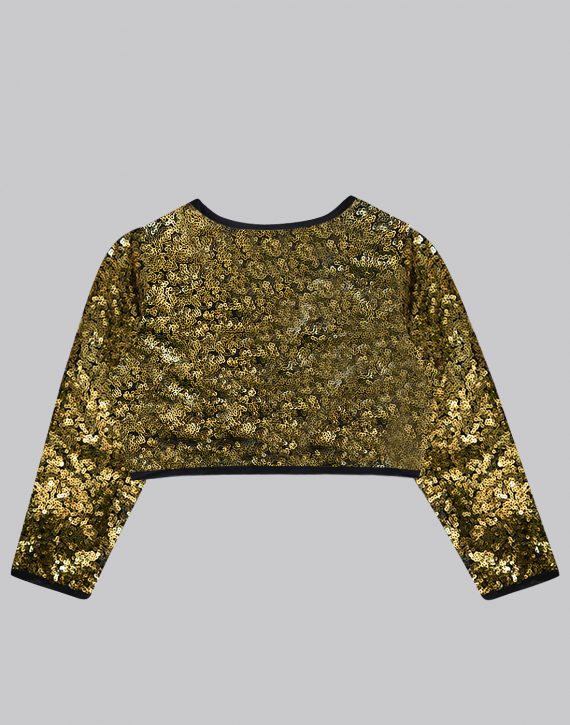 Girls sequin shrug sale
