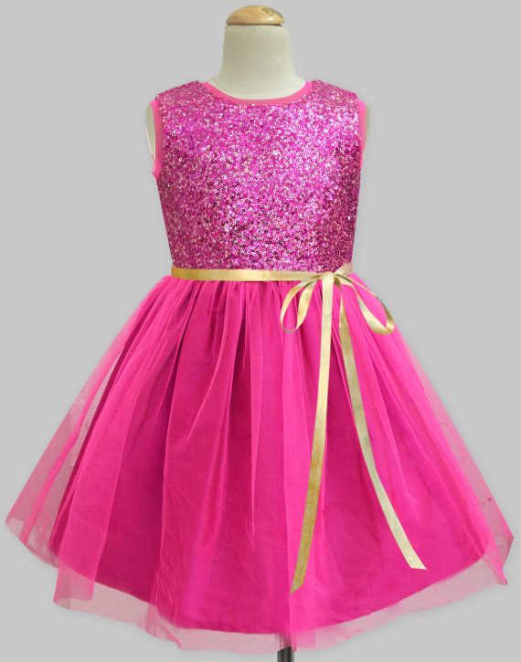 Kids Girls Sparkle Sequin Dress Sleeveless Rainbow Wedding Party Gown  Princess | eBay