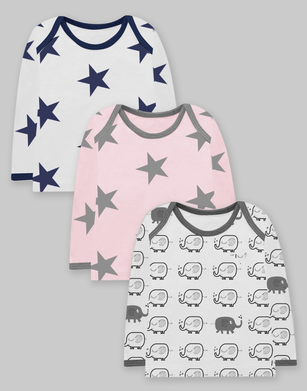 Infant Tshirts Pack of 3 A.T.U.N.