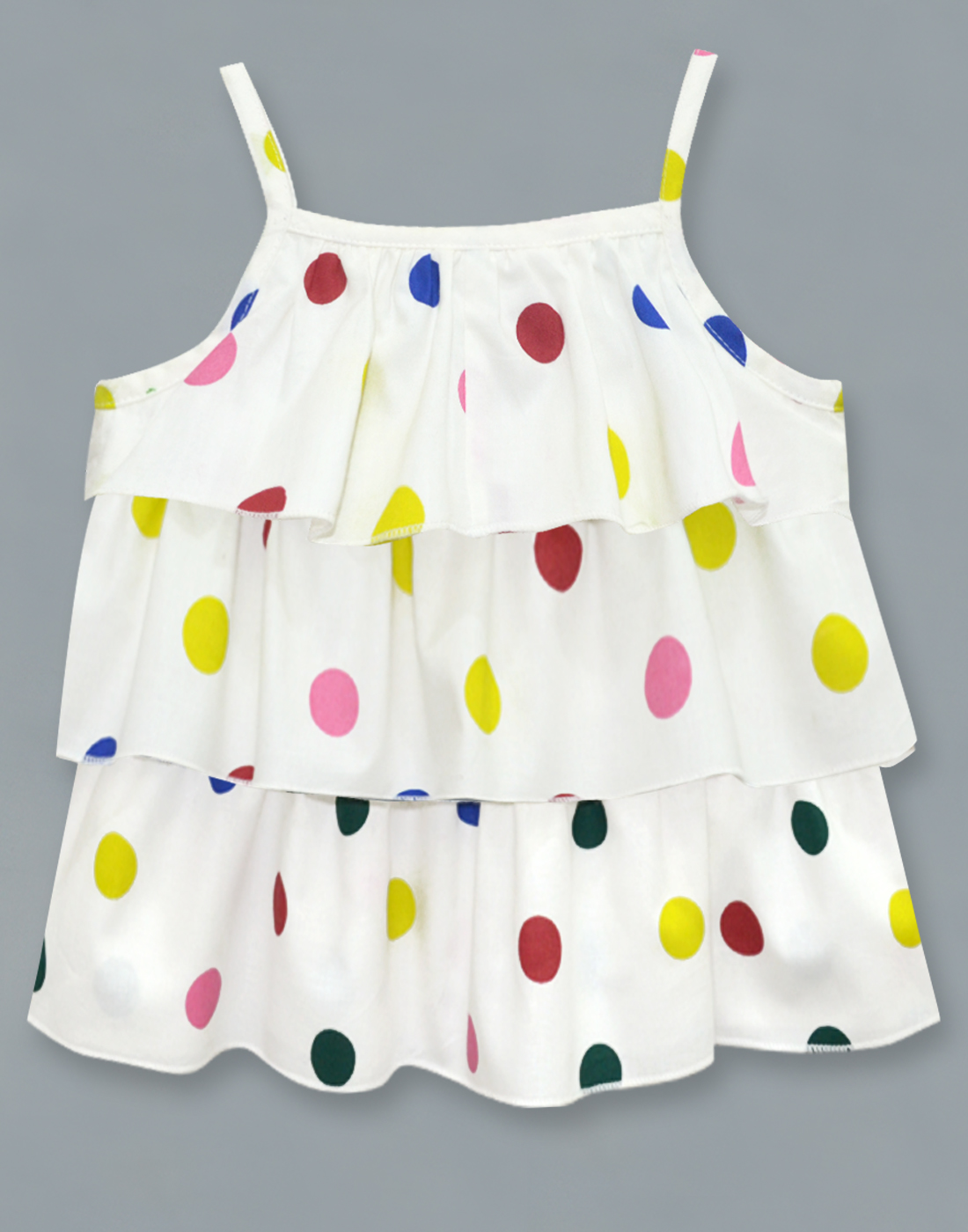 tierd pompom candy cream back