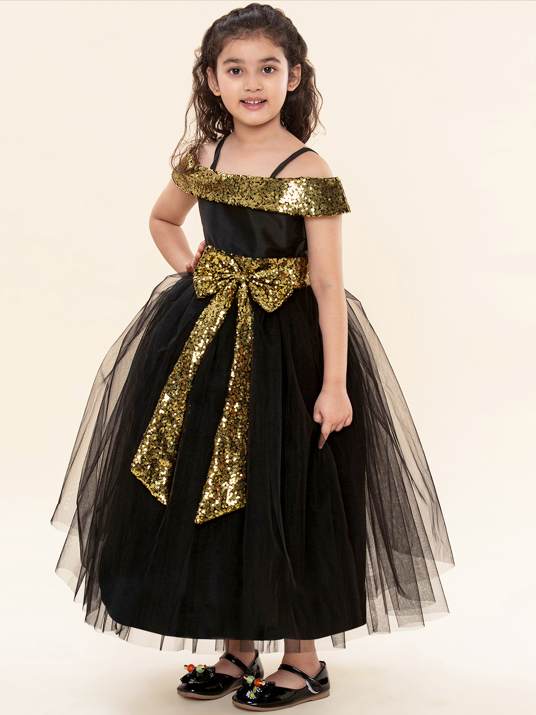 Buy M A FASHION Black Gown for Girls Ethnic wear Kids Gown Dress Long Gowns  Party Gown Maxi Gown Gown Kids Dress Girls (11-12 Years) at Amazon.in