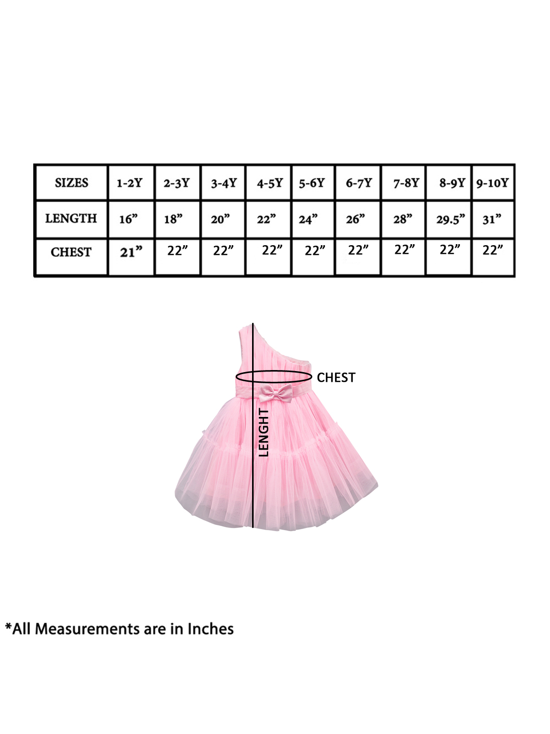 Ladies Size Chart Dress in PDF - Download | Template.net