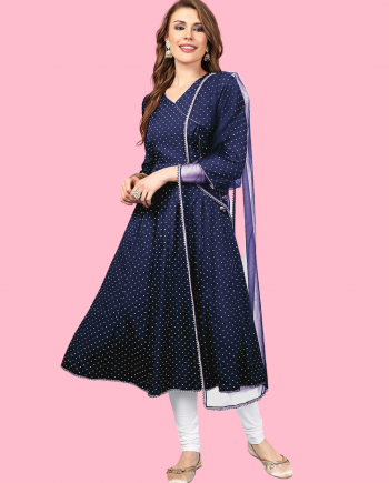 Navy Polka Dot for Women