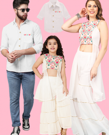 Ivory Matching Family Outfits