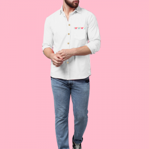 Men Ivory Shirt