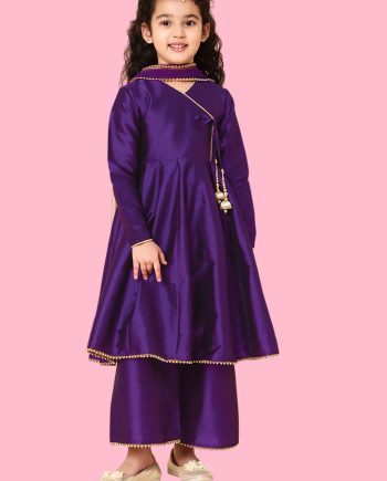 Amethyst Anarkali for Girls