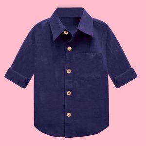 Navy Blue Shirt for Boys