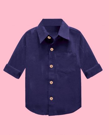 Navy Blue Shirt for Boys