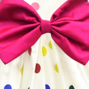 Candy Cream Polka Dot Dress