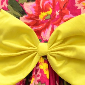 Multi Floral Pam Bow Dress