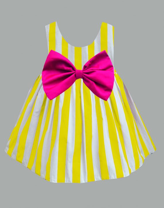 Striped Pam Bow dress