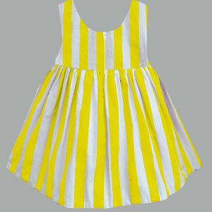 Pam Bow Dress in Yellow by ATUN