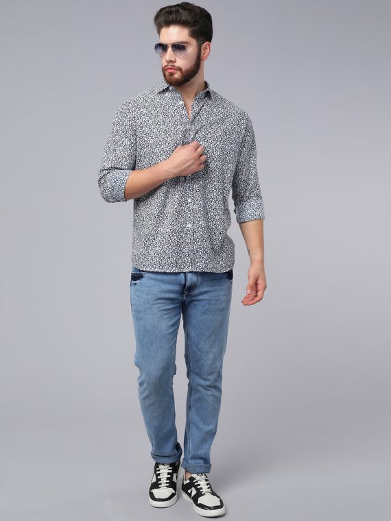 Ditsy Floral Mens Shirt by A.T.U.N.