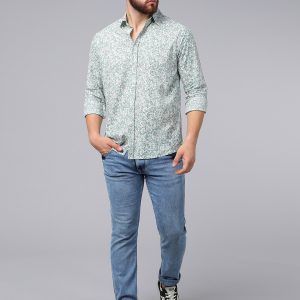 Ditsy floral print shirt