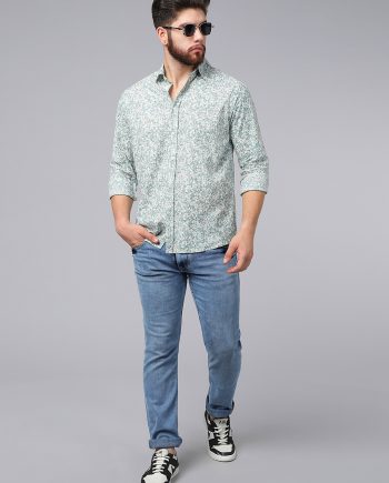 Ditsy floral print shirt