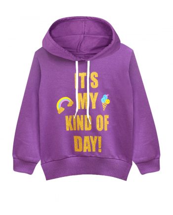 Girls lavender sweatshirt