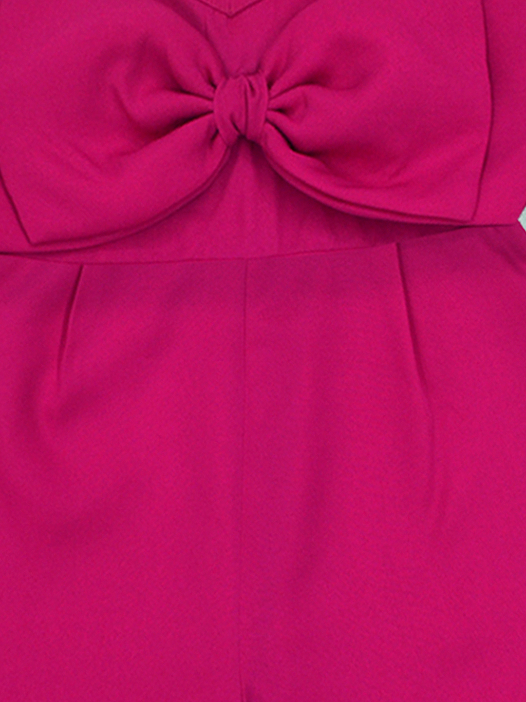 fuchsia bow romper-4