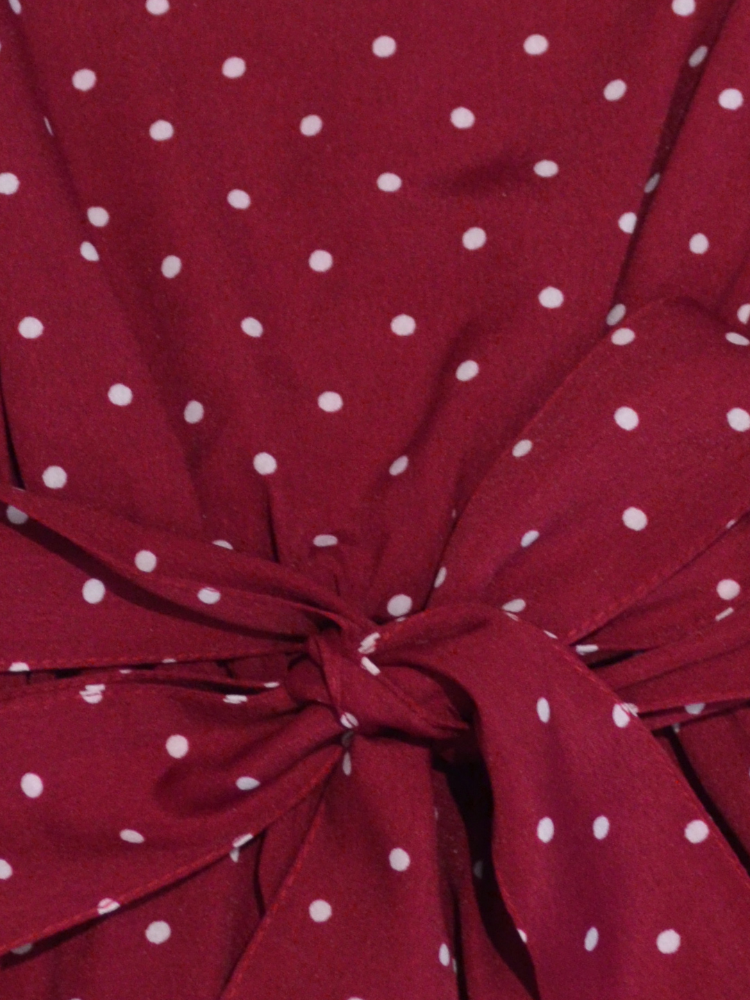maroon polka romper-4
