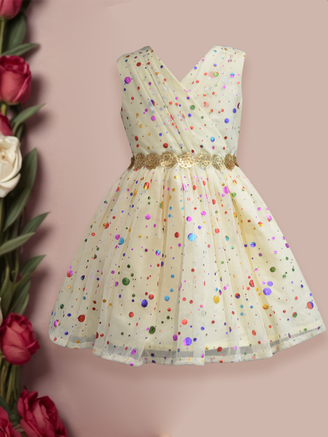 polka dot party dress-2