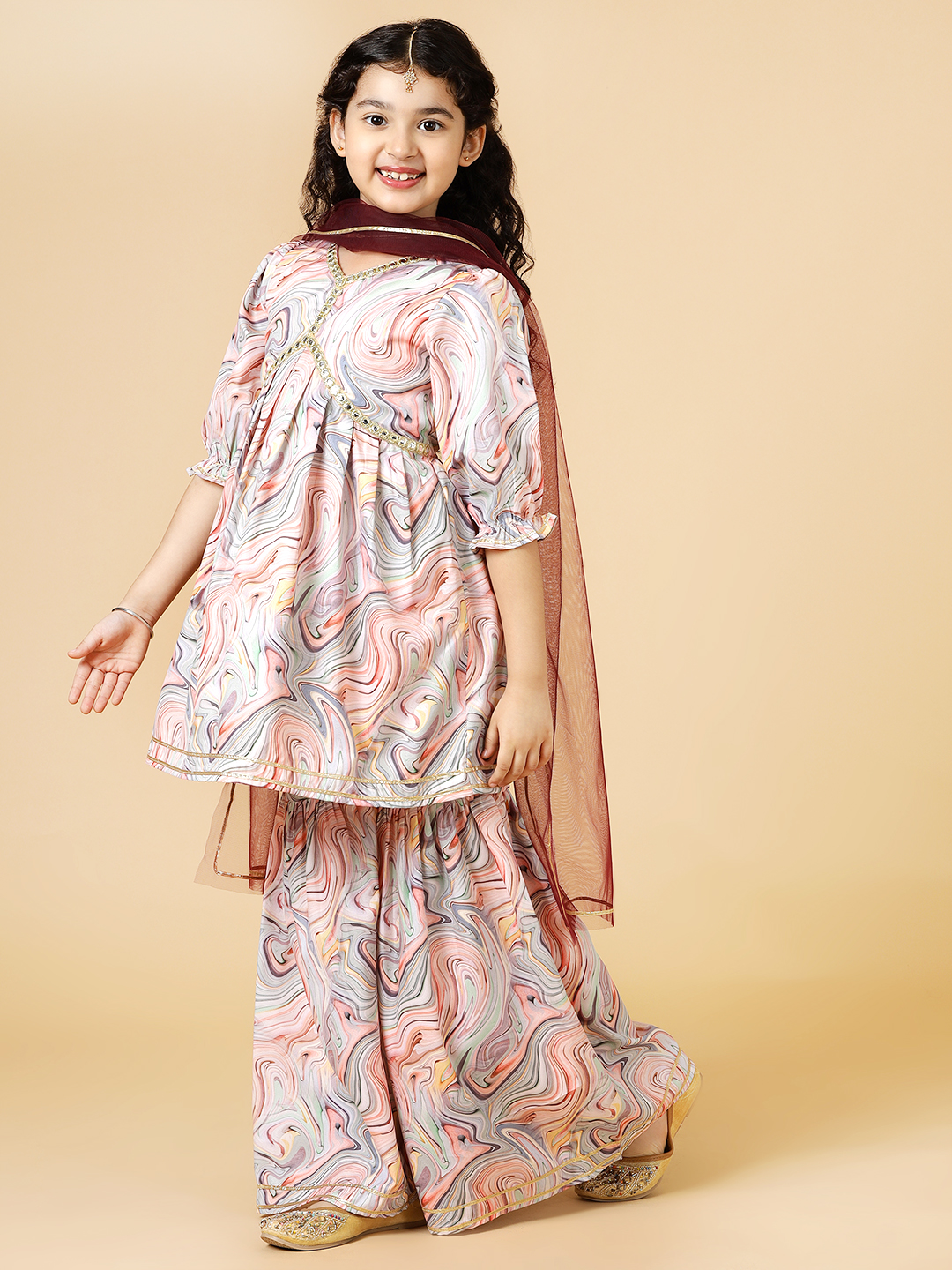 printed alia cut sharara set-3