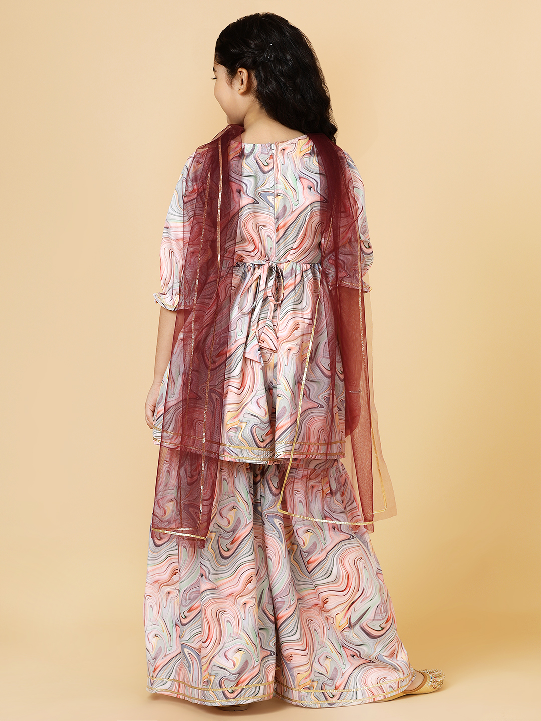 printed alia cut sharara set-4
