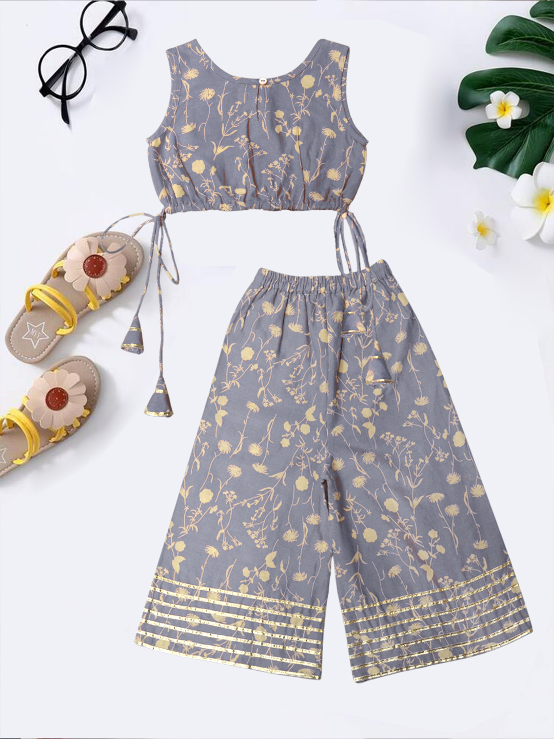 blue linen coord set-3 (1)