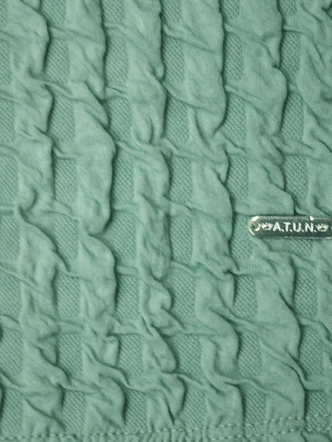 mint green rumble a line dress-3